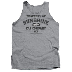 Taxi Property Of Sunshine Cab Men's 18/1 Cotton Tank Top