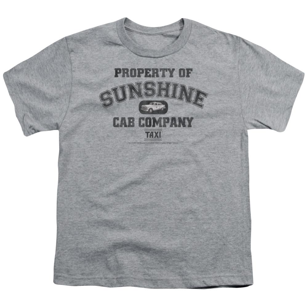 Taxi Property Of Sunshine Cab Youth 18/1 100% Cotton Short-Sleeve T-Shirt