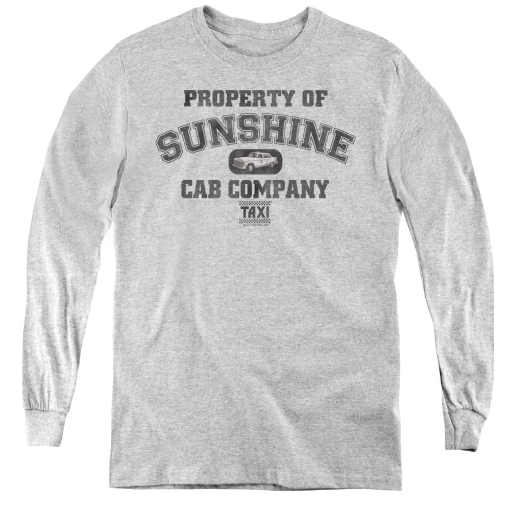 Taxi Property Of Sunshine Cab Youth Long-Sleeve T-Shirt