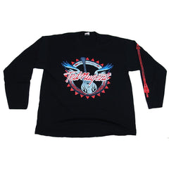 Ted Nugent Winged Guitar Arrow Long-Sleeve Men's Black T-Shirt