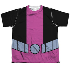 Teen Titans Go Beast Boy Uniform Youth Regular Fit Poly Short-Sleeve T-Shirt