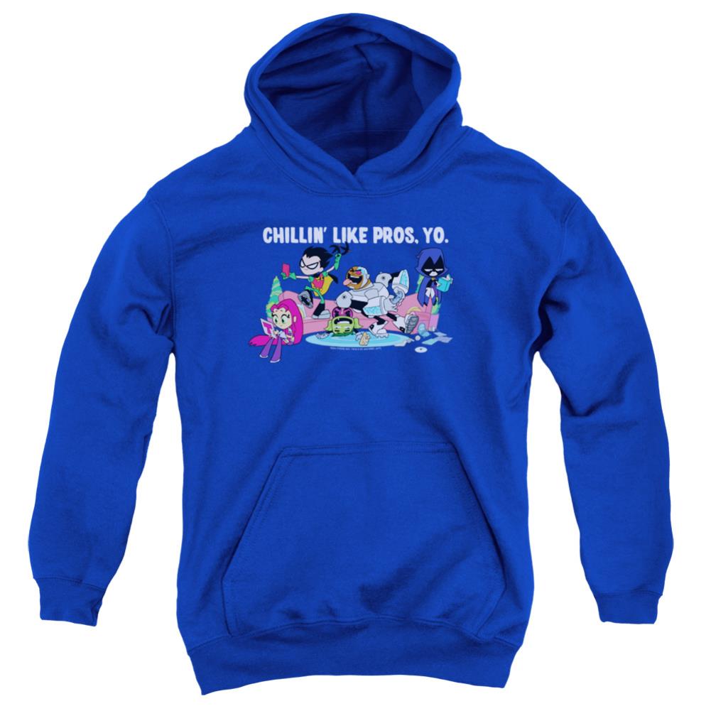 Teen Titans Go Like Pros Yo Youth Cotton Poly Pull-Over Hoodie