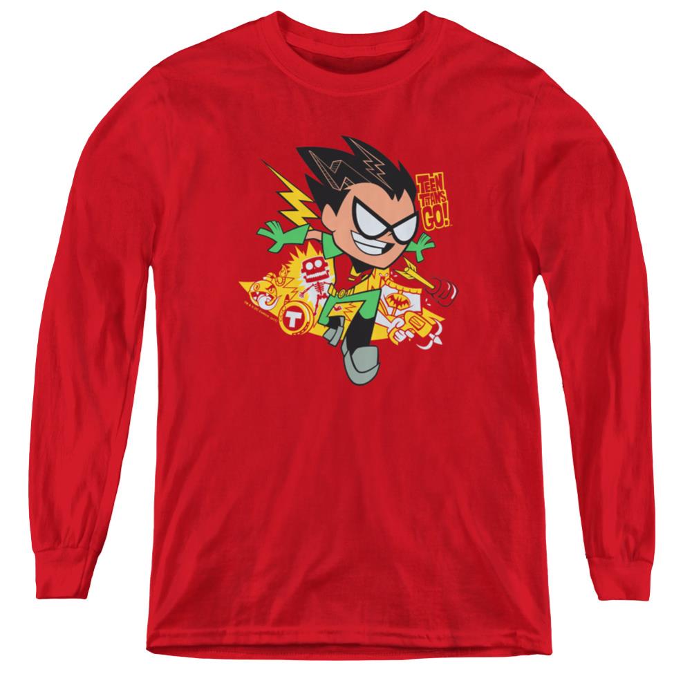 Teen Titans Go Robin Youth Long-Sleeve T-Shirt