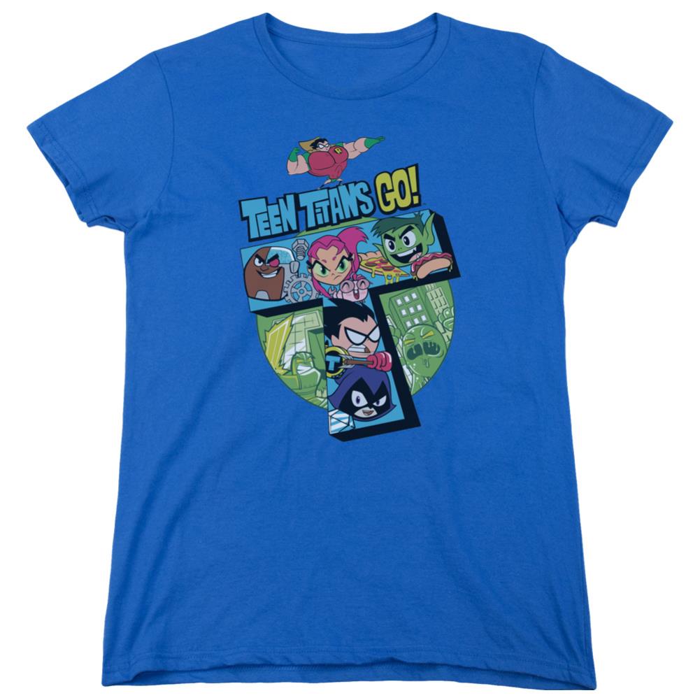 Teen Titans Go T Women's 18/1 Cotton Short-Sleeve T-Shirt