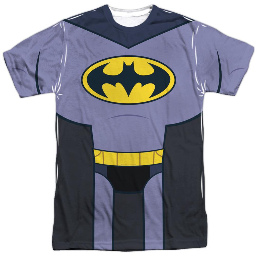 Teen Titans Go To The Movies Batman Uniform Men's Regular Fit Polyester Short-Sleeve T-Shirt