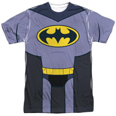 Teen Titans Go To The Movies Batman Uniform Men's Regular Fit Polyester Short-Sleeve T-Shirt