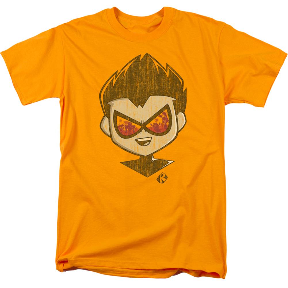 Teen Titans Go To The Movies Beachy Robin Men's 18/1 Cotton Short-Sleeve T-Shirt