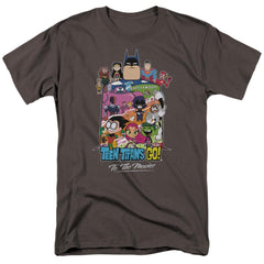 Teen Titans Go To The Movies Hollywood Men's 18/1 Cotton Short-Sleeve T-Shirt