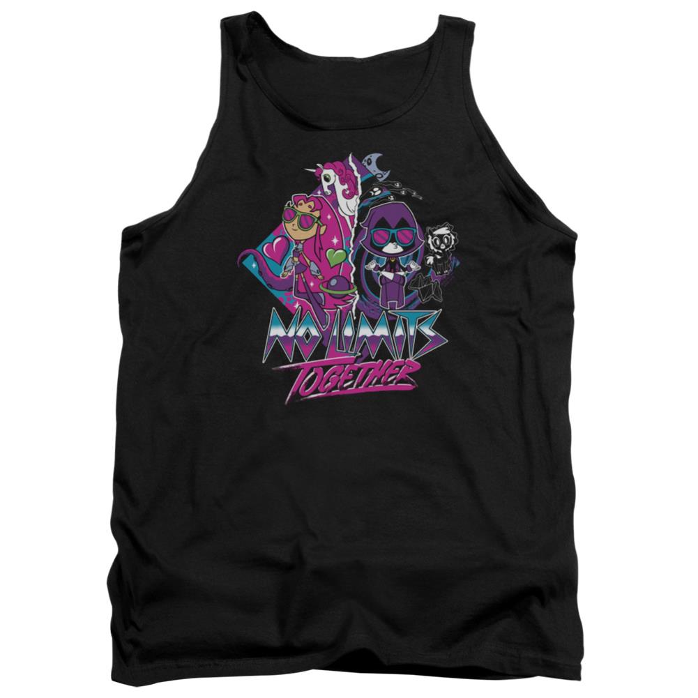 Teen Titans Go To The Movies No Limits Men's 18/1 Cotton Tank Top