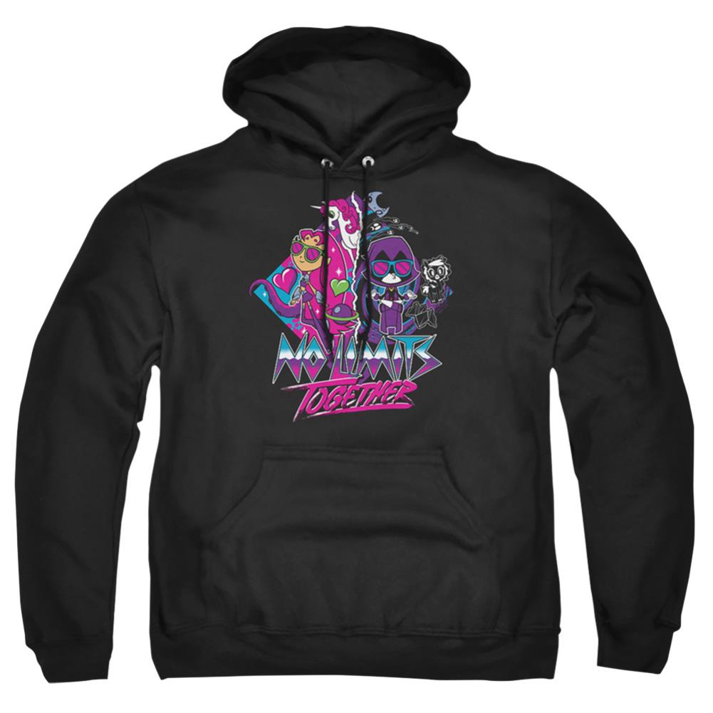 Teen Titans Go To The Movies No Limits Men's Pull-Over 75 25 Poly Hoodie
