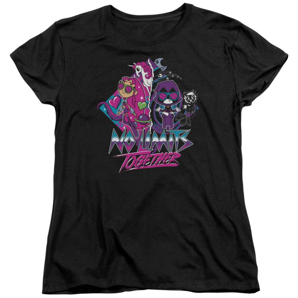 Teen Titans Go To The Movies No Limits Women's 18/1 Cotton Short-Sleeve T-Shirt