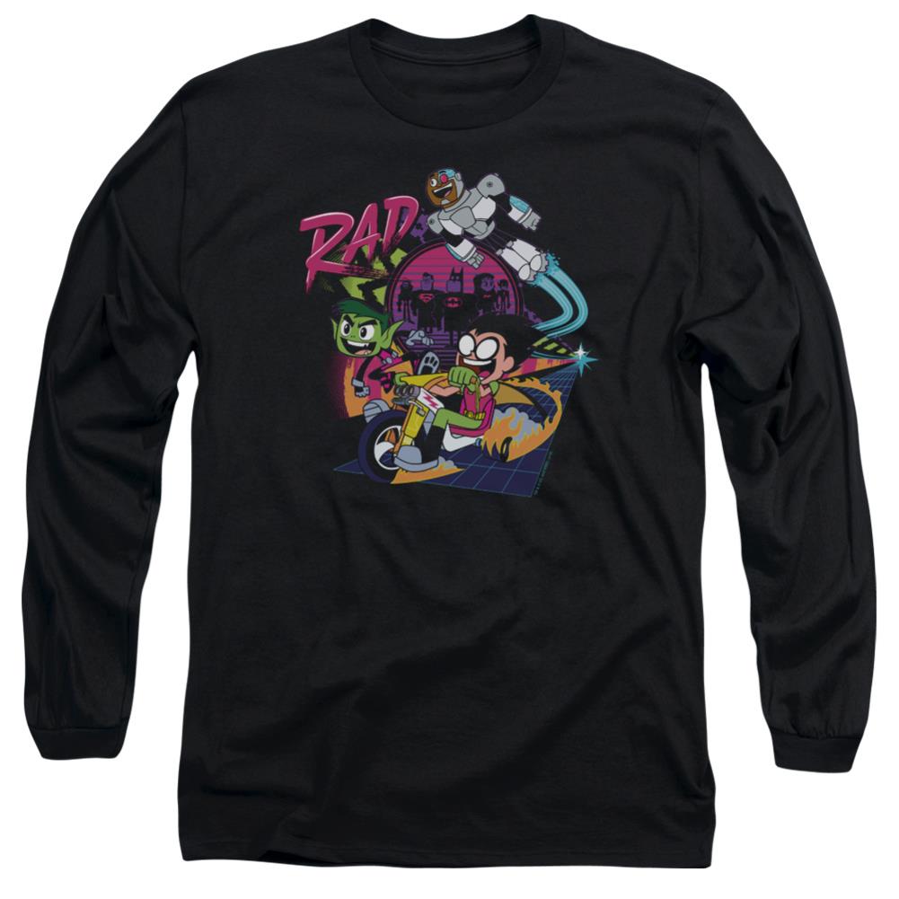 Teen Titans Go To The Movies Rad Men's 18/1 Cotton Long-Sleeve T-Shirt