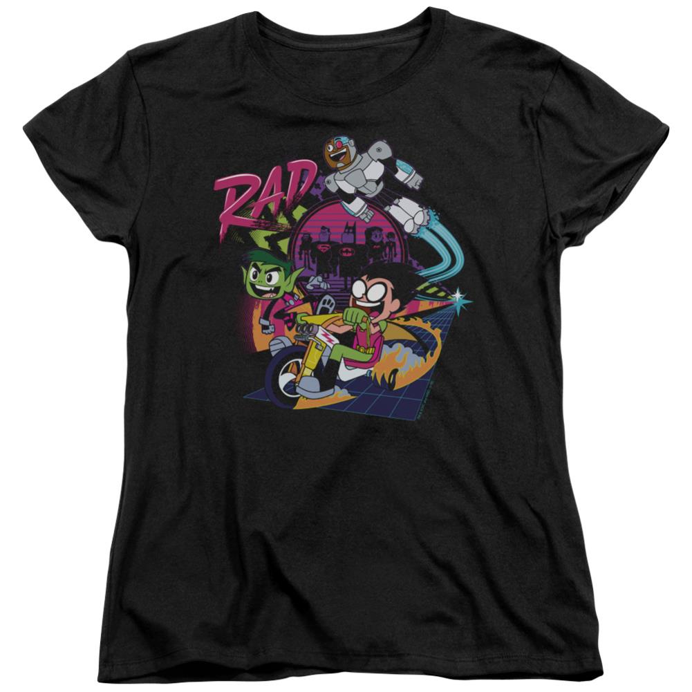 Teen Titans Go To The Movies Rad Women's 18/1 Cotton Short-Sleeve T-Shirt