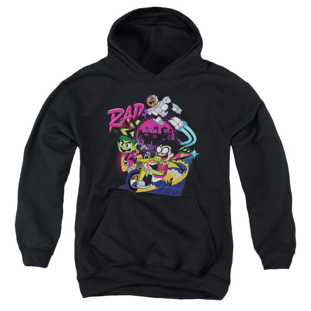 Teen Titans Go To The Movies Rad Youth Cotton Poly Pull-Over Hoodie