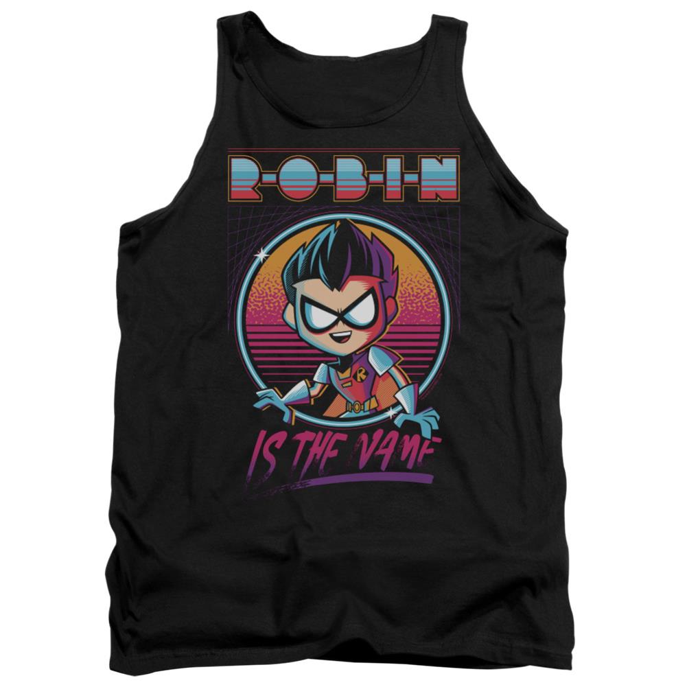 Teen Titans Go To The Movies Robin Men's 18/1 Cotton Tank Top