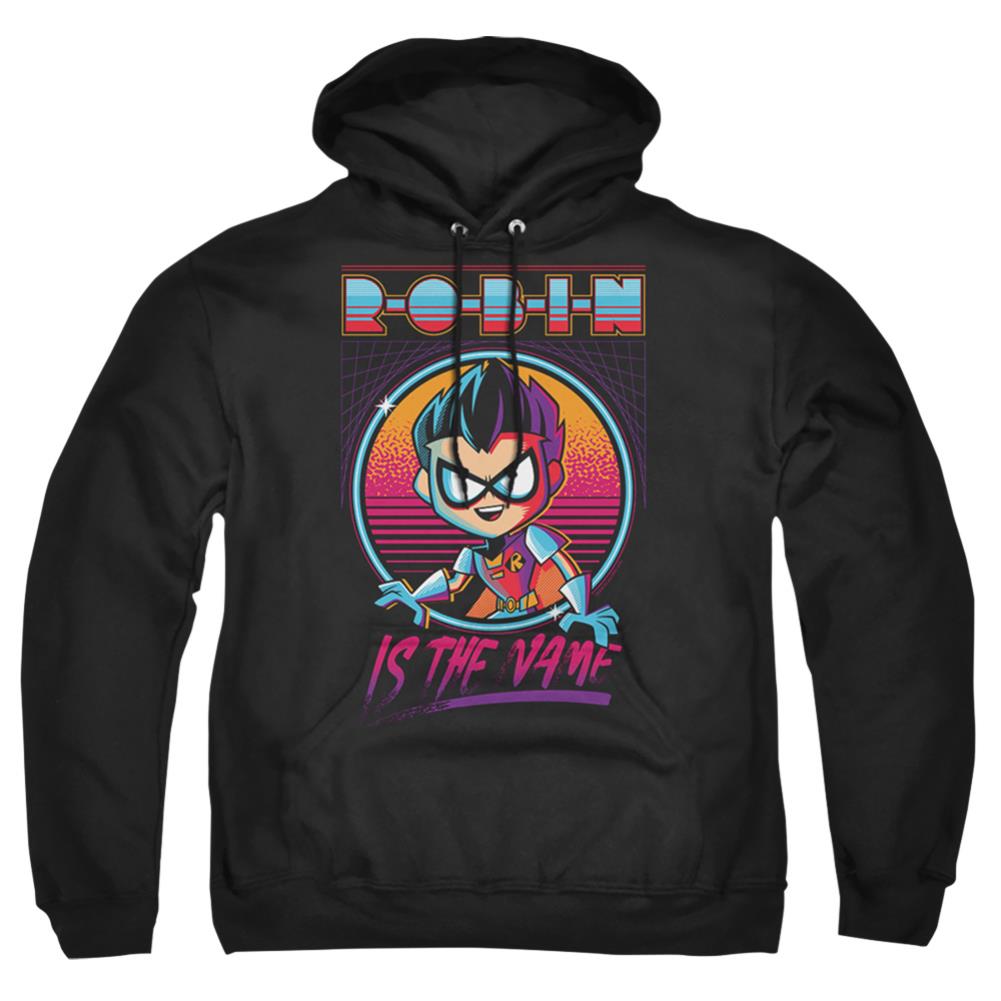 Teen Titans Go To The Movies Robin Men's Pull-Over 75 25 Poly Hoodie