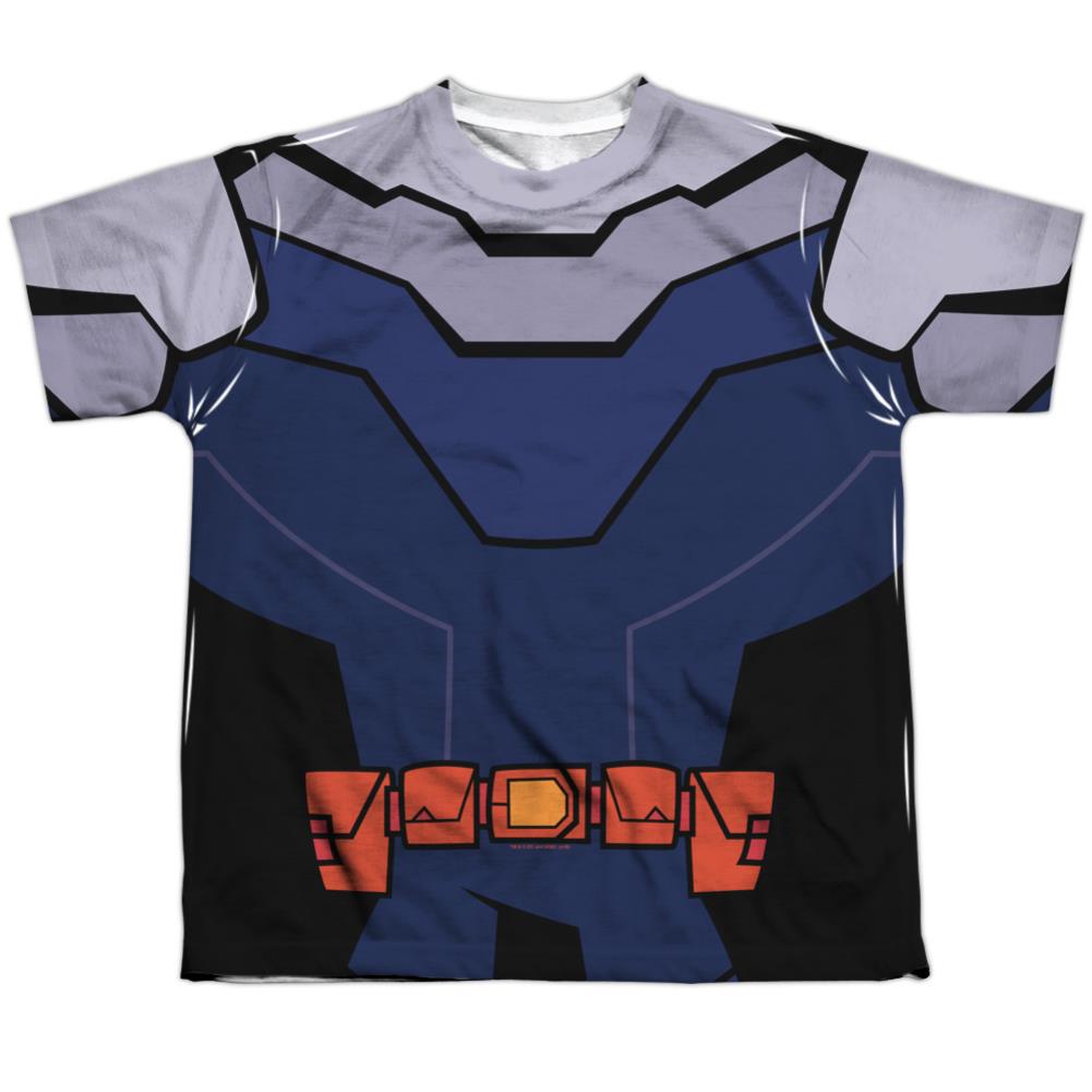 Teen Titans Go To The Movies Slade Uniform Youth Regular Fit Poly Short-Sleeve T-Shirt