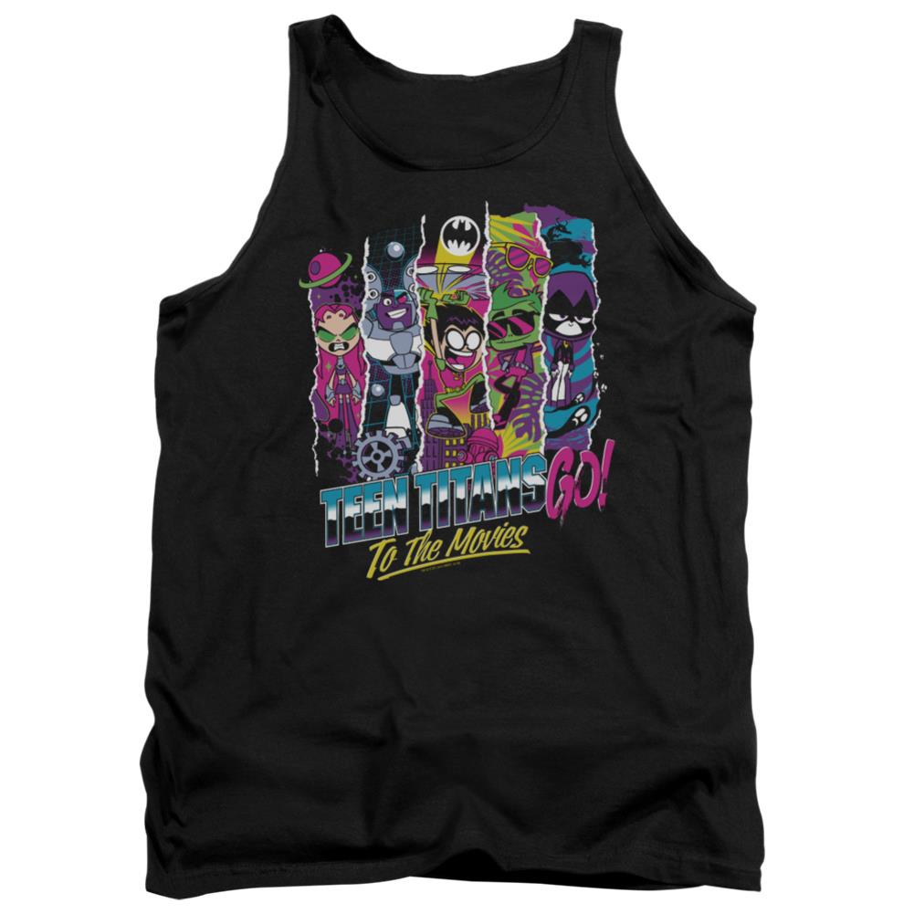 Teen Titans Go To The Movies To The Movies Men's 18/1 Cotton Tank Top