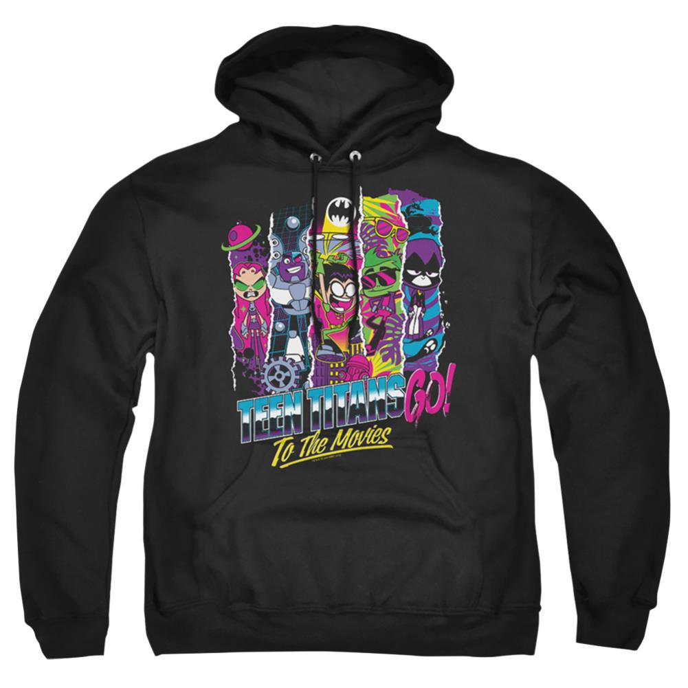 Teen Titans Go To The Movies To The Movies Men's Pull-Over 75 25 Poly Hoodie