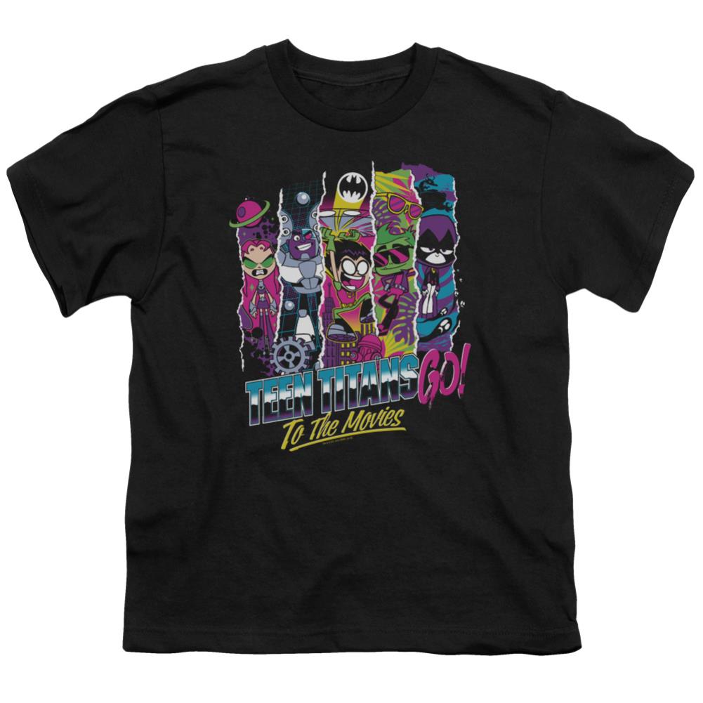 Teen Titans Go To The Movies To The Movies Youth 18/1 100% Cotton Short-Sleeve T-Shirt