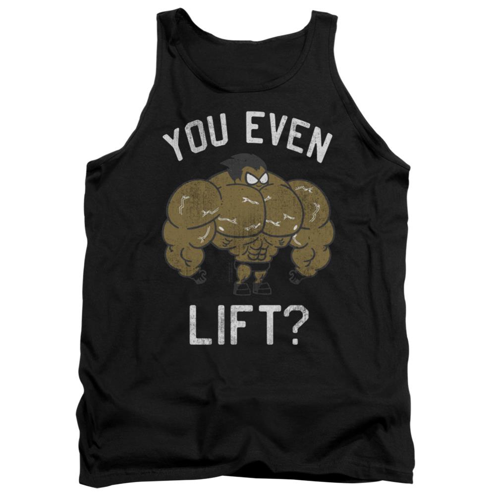 Teen Titans Go You Lift Men's 18/1 Cotton Tank Top