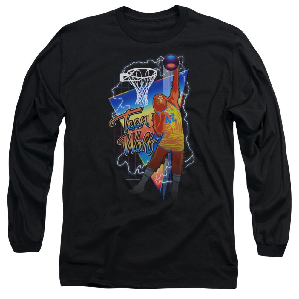 Teen Wolf Electric Wolf Men's 18/1 Cotton Long-Sleeve T-Shirt