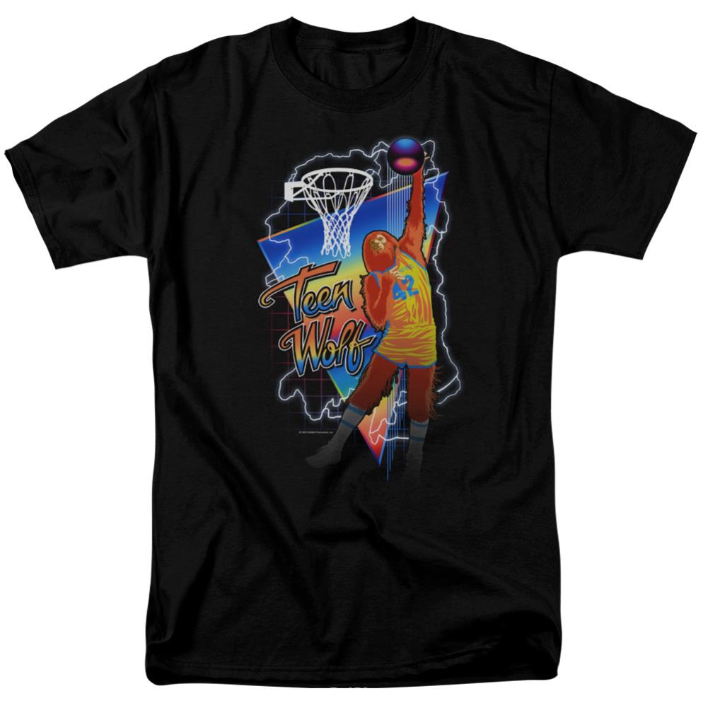 Teen Wolf Electric Wolf Men's 18/1 Cotton Short-Sleeve T-Shirt