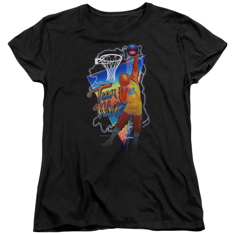 Teen Wolf Electric Wolf Women's 18/1 Cotton Short-Sleeve T-Shirt