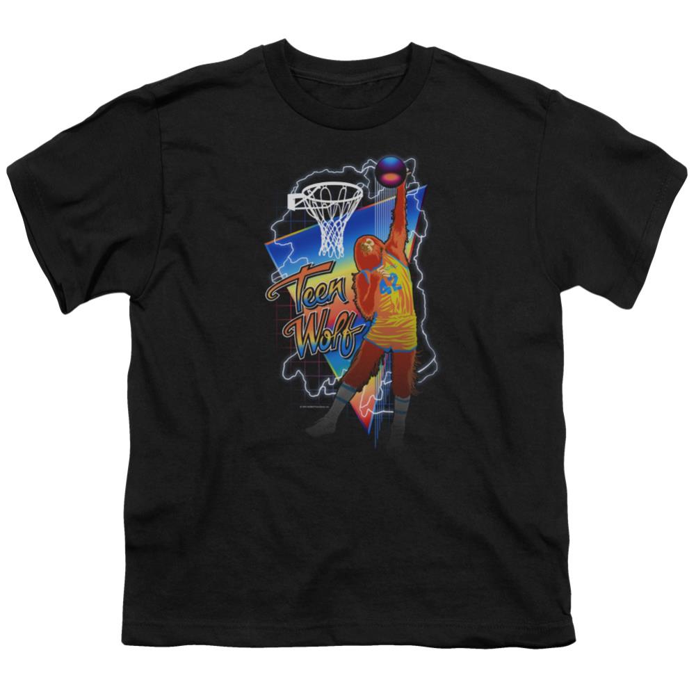 Teen Wolf Electric Wolf Youth 18/1 100% Cotton Short-Sleeve T-Shirt