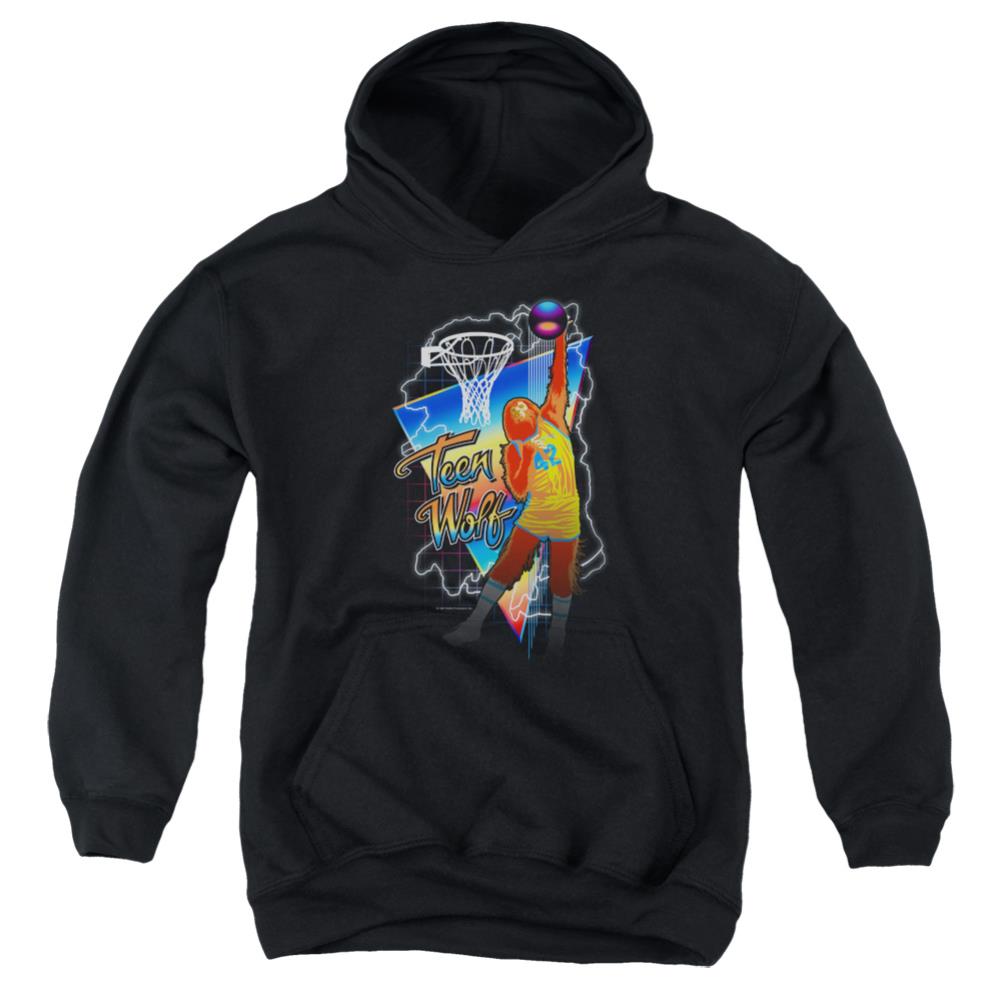 Teen Wolf Electric Wolf Youth Cotton Poly Pull-Over Hoodie