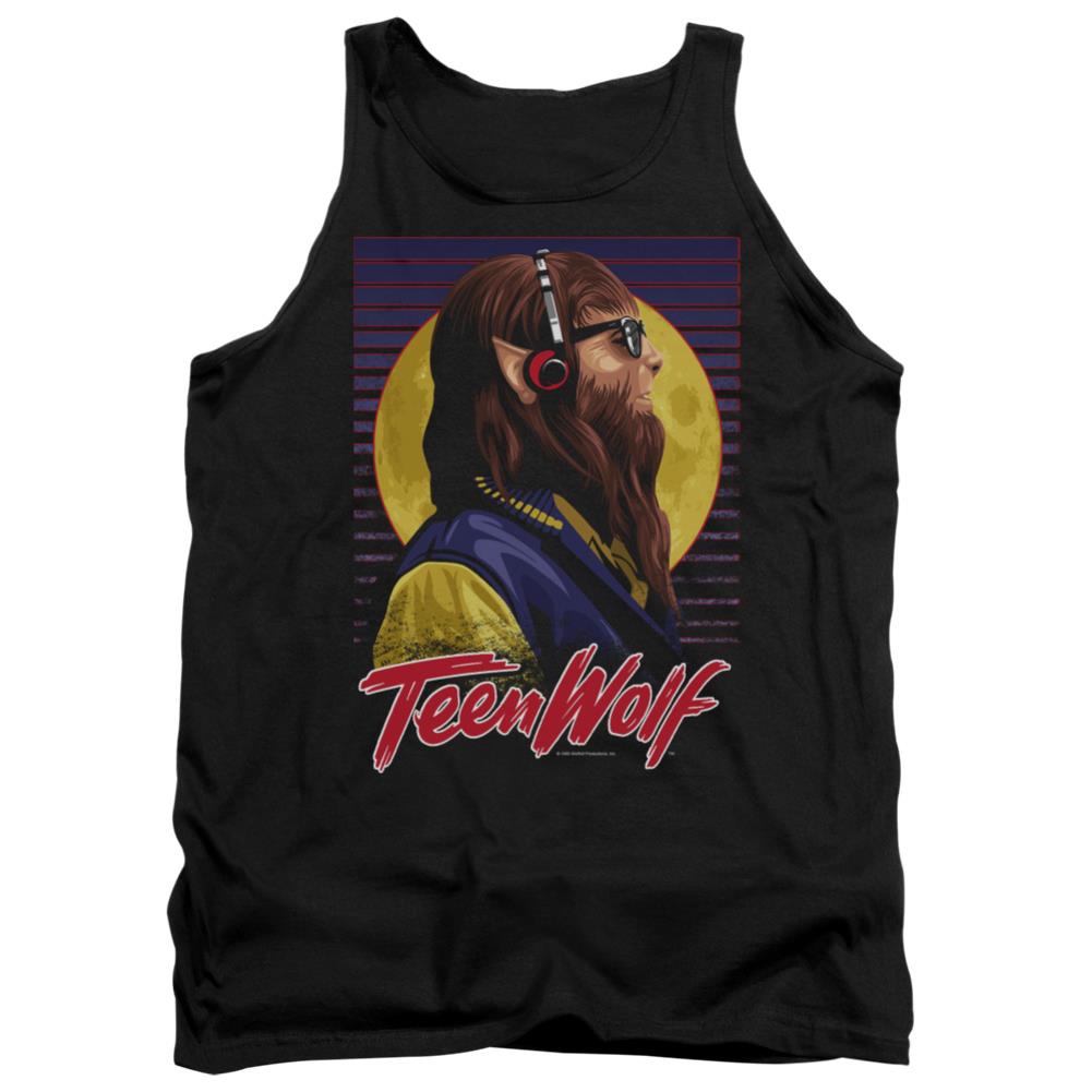 Teen Wolf Headphone Wolf Men's 18/1 Cotton Tank Top