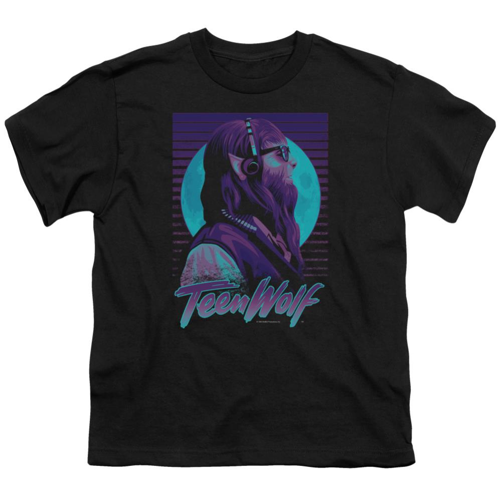Teen Wolf Headphone Wolf Youth 18/1 100% Cotton Short-Sleeve T-Shirt