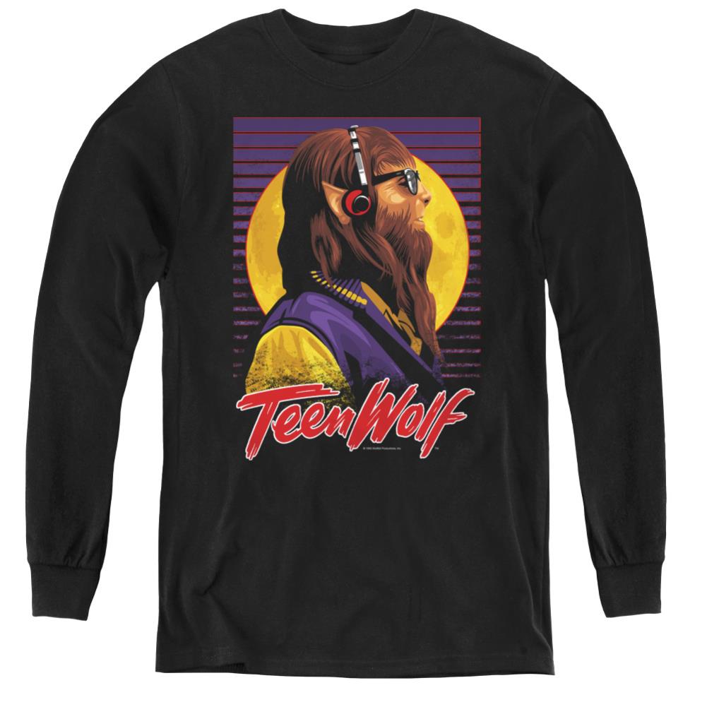 Teen Wolf Headphone Wolf Youth Long-Sleeve T-Shirt