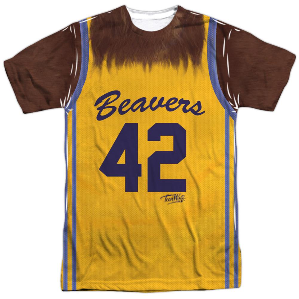 Teen Wolf Jersey Men's Regular Fit Polyester Short-Sleeve T-Shirt