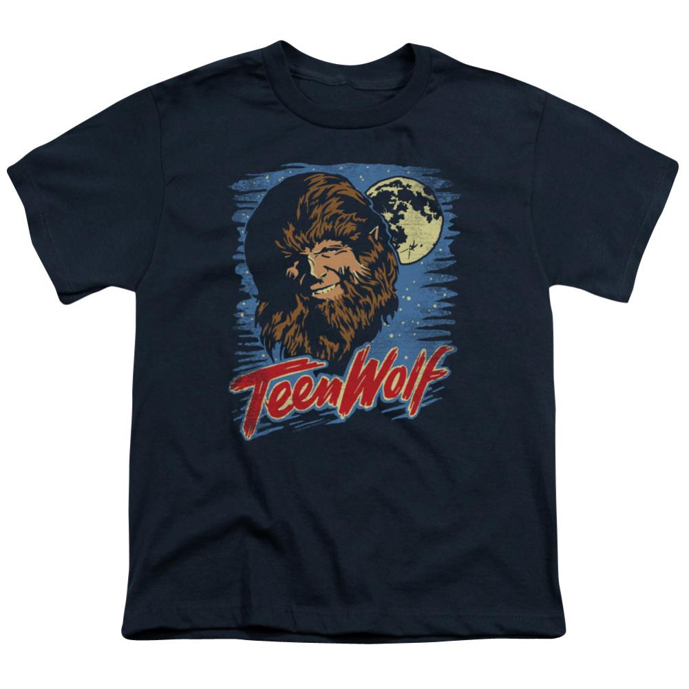 Teen Wolf Moon Wolf Youth 18/1 100% Cotton Short-Sleeve T-Shirt