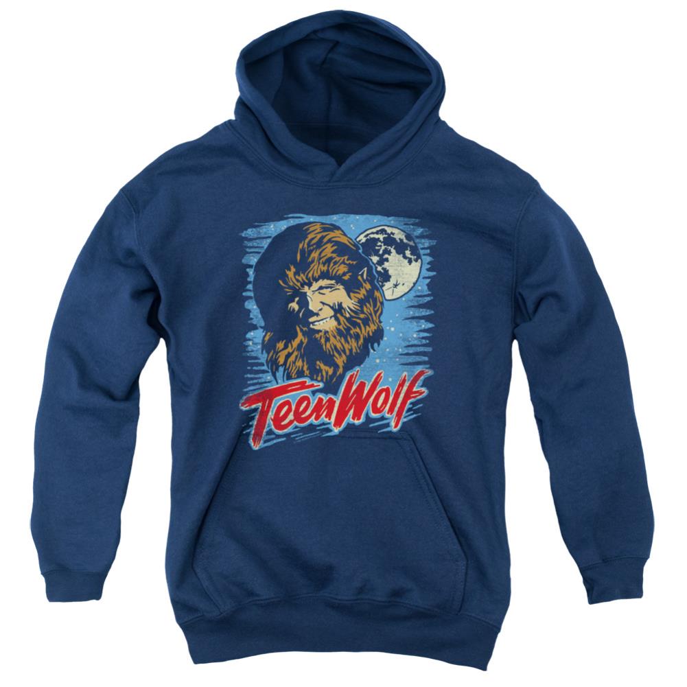 Teen Wolf Moon Wolf Youth Cotton Poly Pull-Over Hoodie