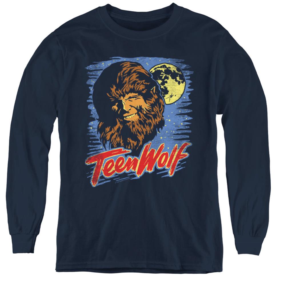 Teen Wolf Moon Wolf Youth Long-Sleeve T-Shirt