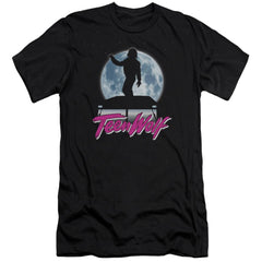 Teen Wolf Moonlight Surf Men's Ultra-Soft 30/1 Cotton Slim Short-Sleeve T-Shirt