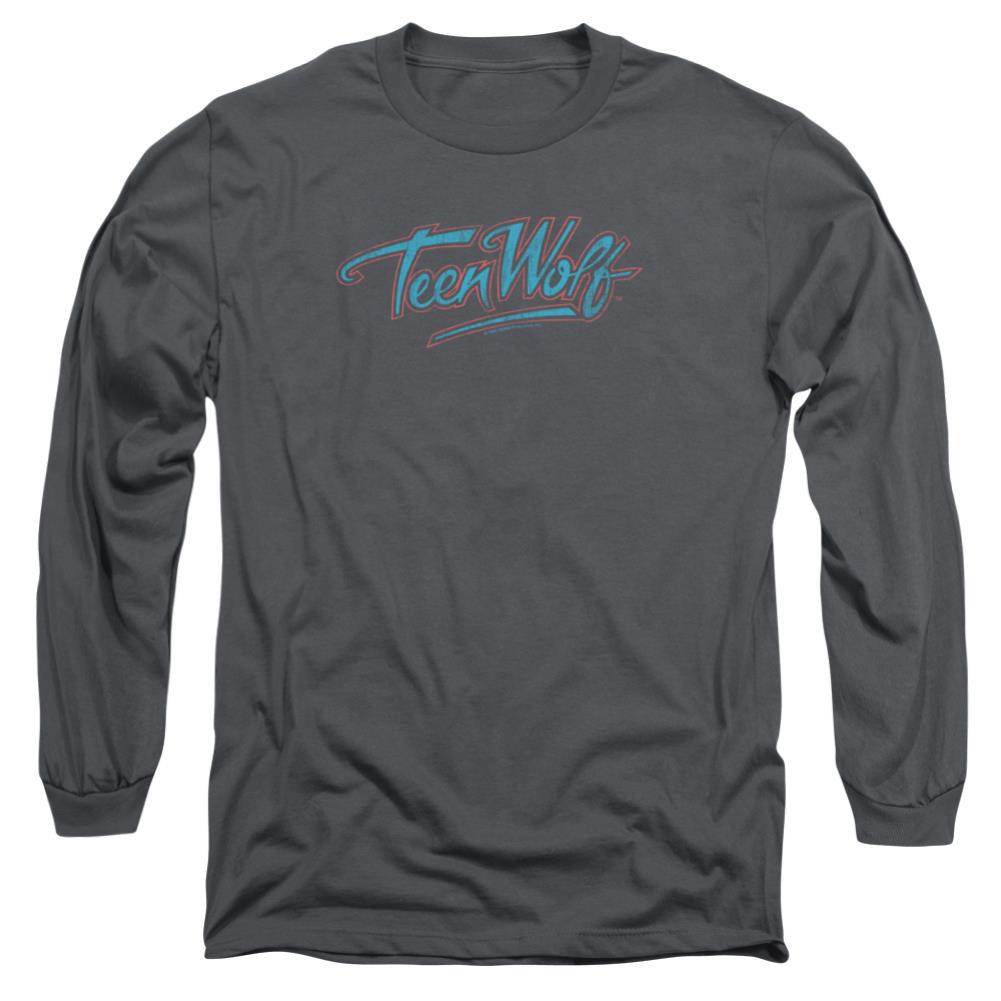Teen Wolf Neon Logo Men's 18/1 Cotton Long-Sleeve T-Shirt