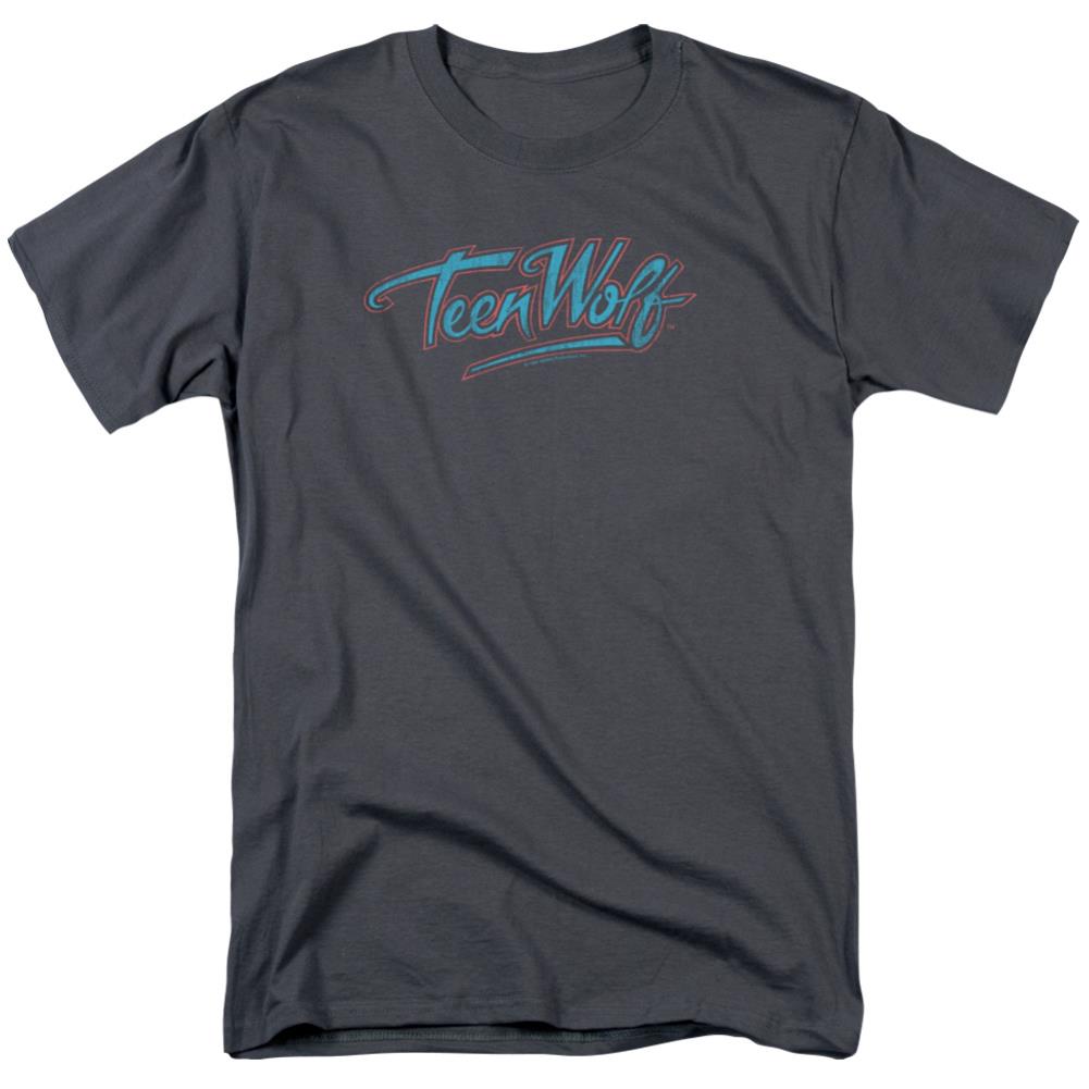 Teen Wolf Neon Logo Men's 18/1 Cotton Short-Sleeve T-Shirt