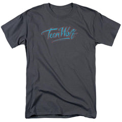 Teen Wolf Neon Logo Men's 18/1 Cotton Short-Sleeve T-Shirt