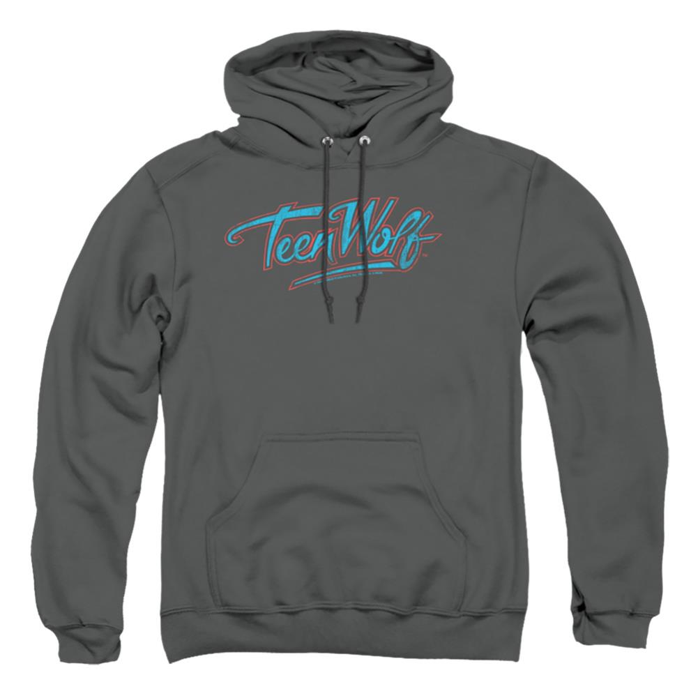 Teen Wolf Neon Logo Men's Pull-Over 75 25 Poly Hoodie