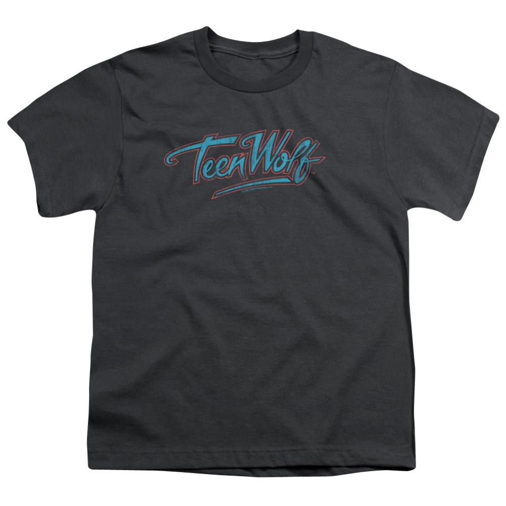 Teen Wolf Neon Logo Youth 18/1 100% Cotton Short-Sleeve T-Shirt