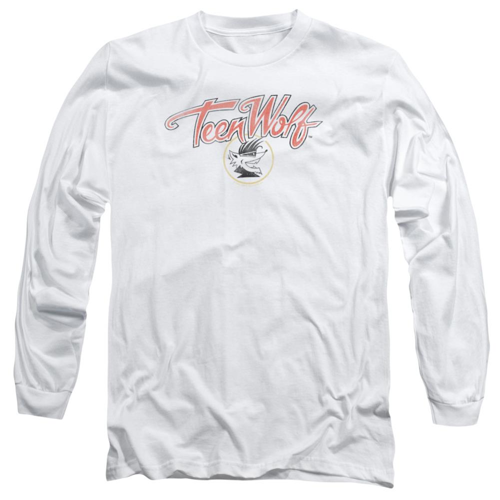 Teen Wolf Poster Logo Men's 18/1 Cotton Long-Sleeve T-Shirt