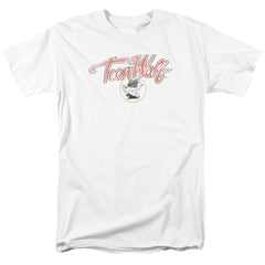 Teen Wolf Poster Logo Men's 18/1 Cotton Short-Sleeve T-Shirt