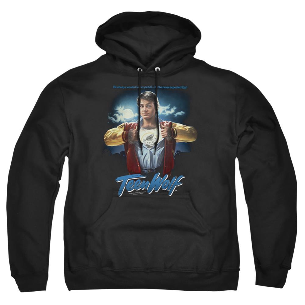 Teen Wolf Poster Men's Pull-Over 75 25 Poly Hoodie