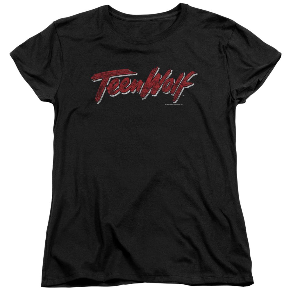 Teen Wolf Scrawl Logo Women's 18/1 Cotton Short-Sleeve T-Shirt