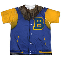 Teen Wolf Varsity Jacket Youth Regular Fit Poly Short-Sleeve T-Shirt