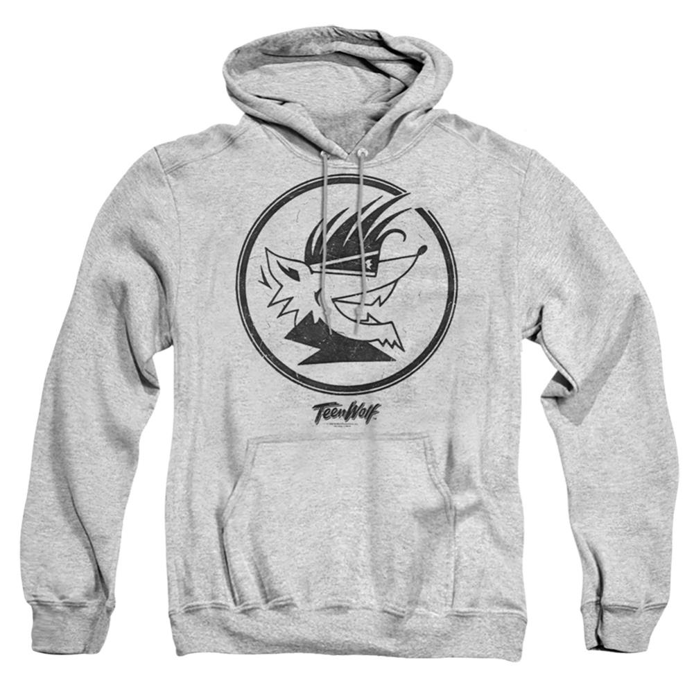 Teen Wolf Wolf Head Men's Pull-Over 75 25 Poly Hoodie
