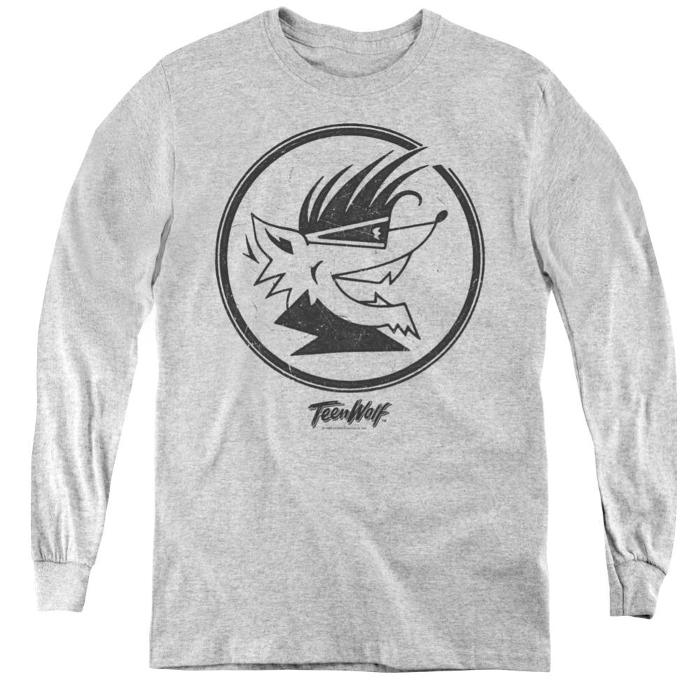 Teen Wolf Wolf Head Youth Long-Sleeve T-Shirt